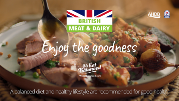 British red meat and dairy We Eat Balanced advert